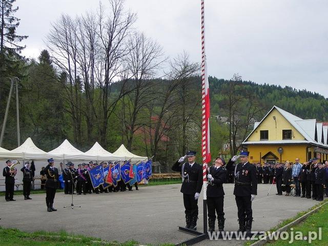 Gminny Dzien Strazaka 2013, 95 lat OSP Zawoja Centrum